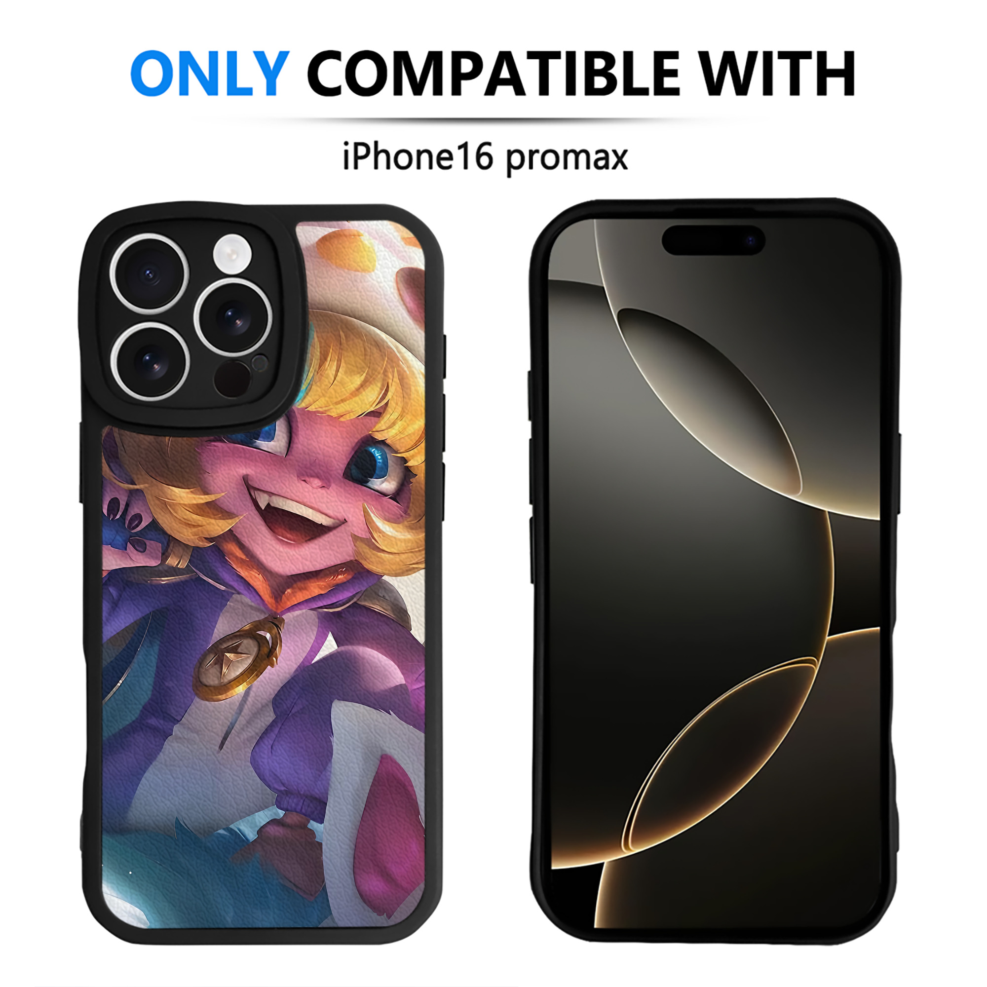 リーグ・オブ・レジェンド League of Legends LOL 【iPhone 16シリーズ対応】シリコンスマホケース（レザー調） 材質：シリコン